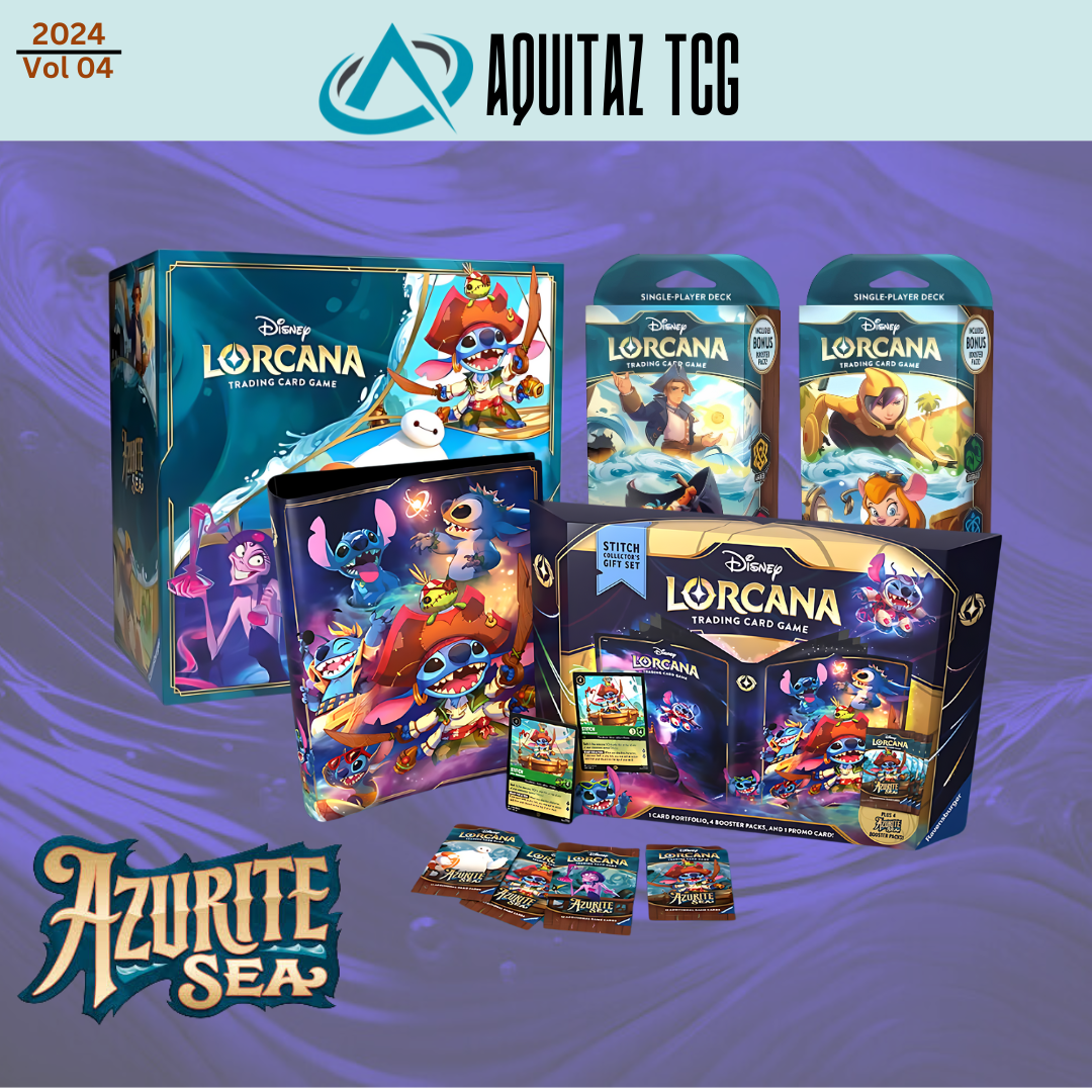 lorcana booster box azurite sea Disney Lorcana Azurite Sea, Booster Pack