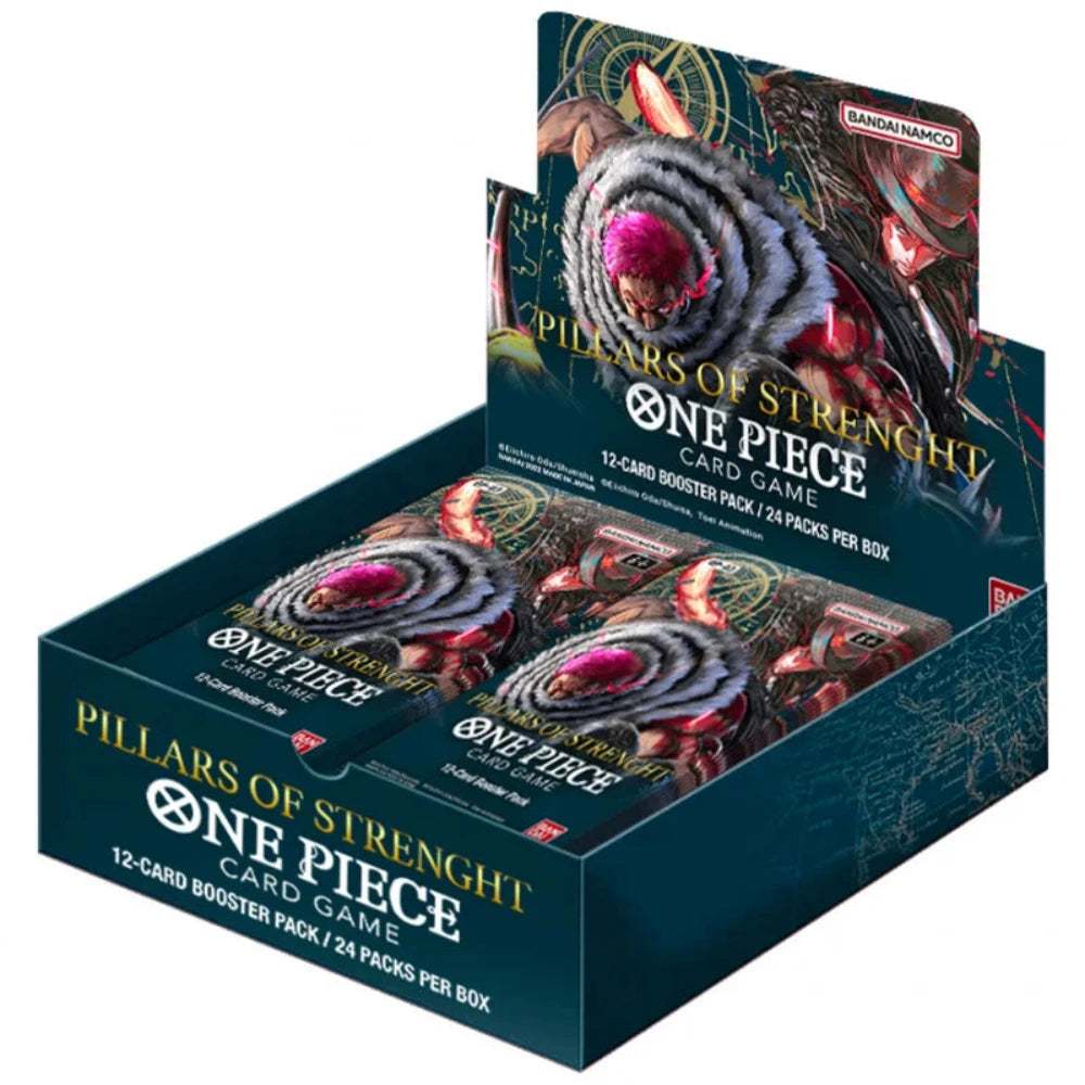 One Piece (OP 03) Pillars of Strength Booster Display (24 Pack) (ENG) One Piece (OP 03) Pillars of Strength Booster Display (24 Pack) (ENG)