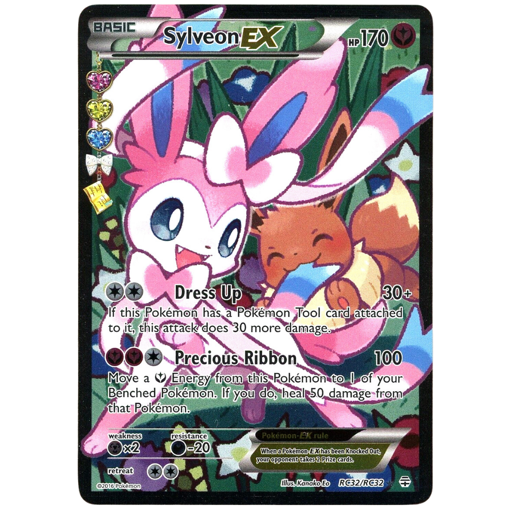 sylveon ex pokemon card price Sylveon Ex RC32/RC32