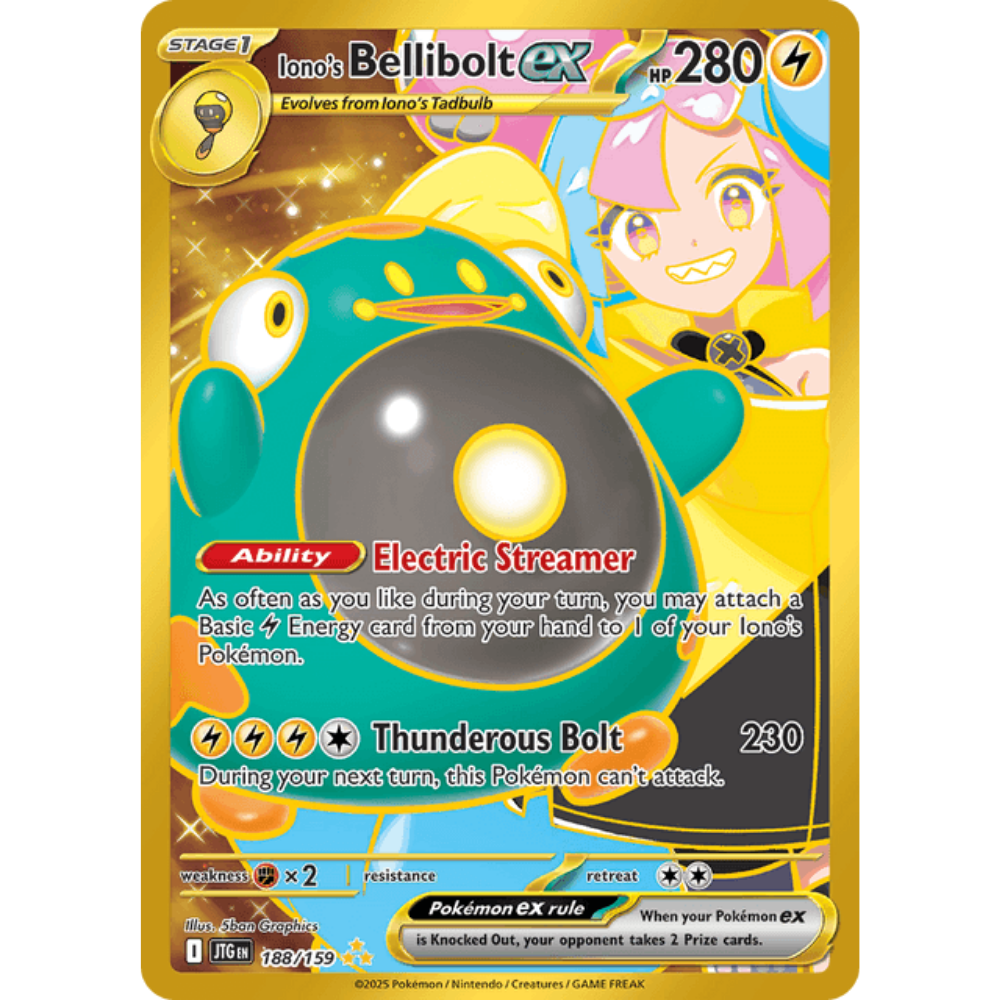Iono's Bellibolt ex JTG 188/159