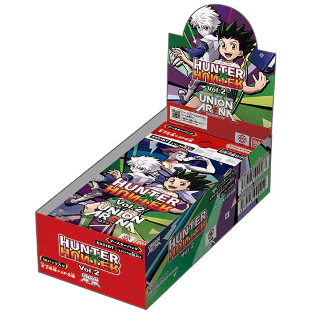 Union Arena Hunter x Hunter Vol. 2 (EX01BT) Booster Box (12 Pack) (JP)