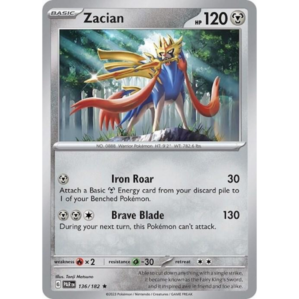 Zacian PR 136/182 Holo