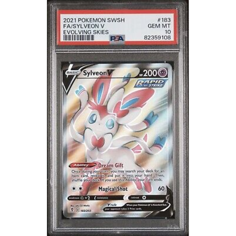 PSA 10 Sylveon V 183/203
