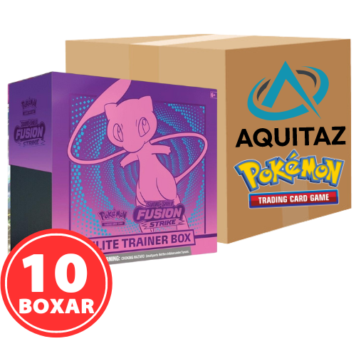 Pokemon Sword & Shield: Fusion Strike Elite Trainer Box Sealed Cas Pokemon Sword & Shield: Fusion Strike Elite Trainer Box Sealed Cas