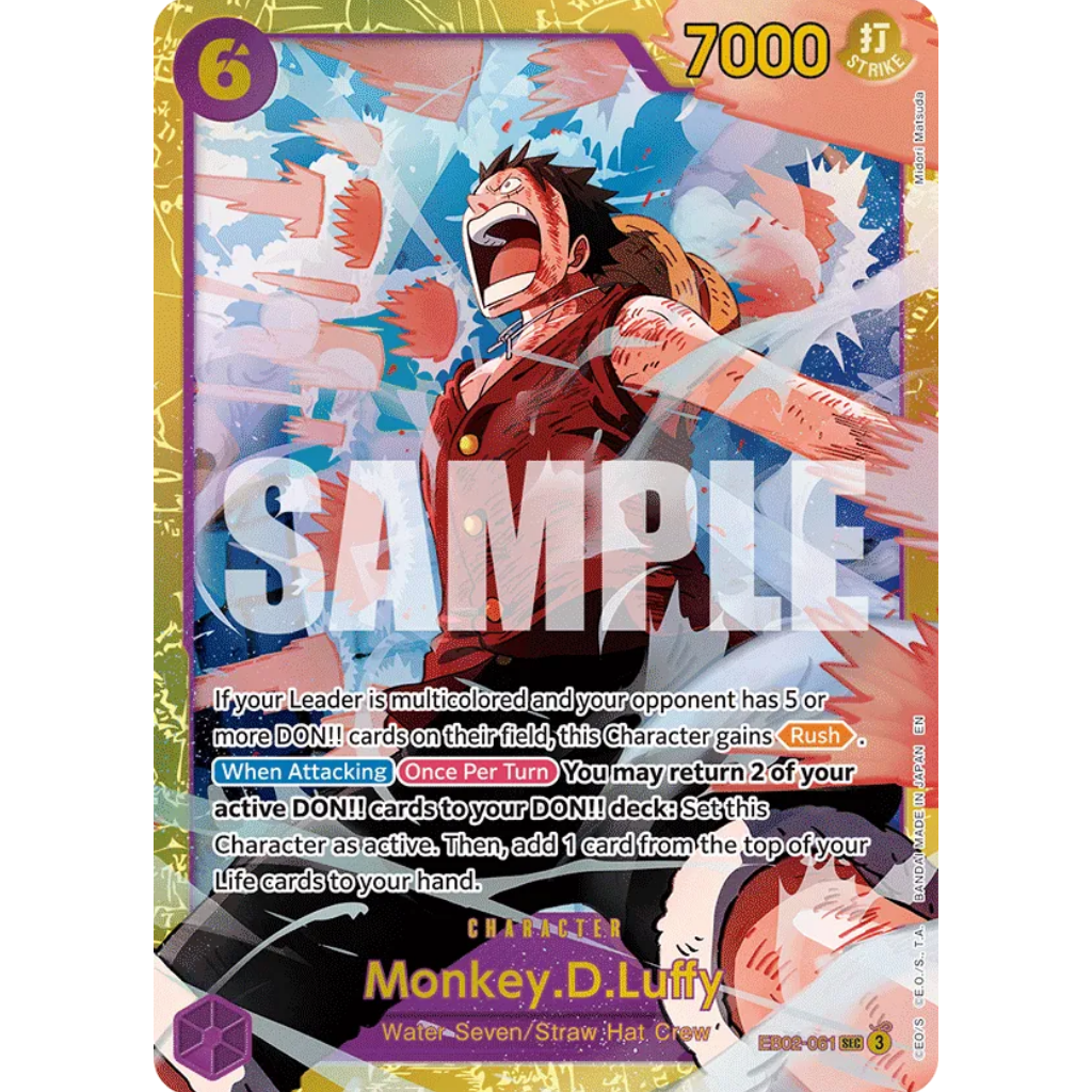 Monkey.D.Luffy EB02-061 SEC