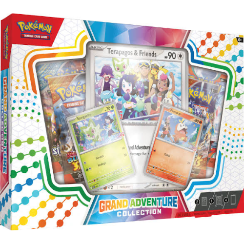 pokemon trading card game 4 pack Pokemon Grand Adventure Collection Box (4 Pack)