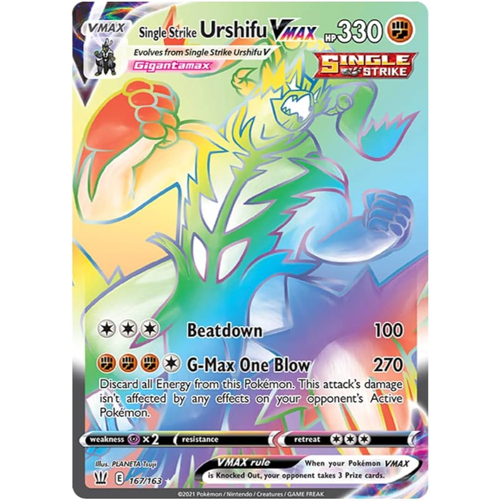 Single Strike Urshifu VMAX 167/163
