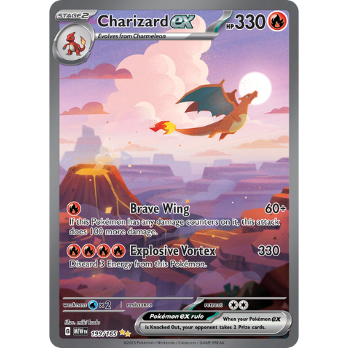 Charizard ex MEW 199/165