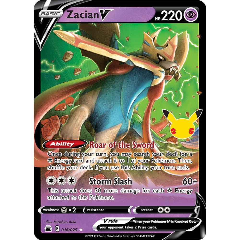 zacian pokemon cards Basic JP 10 Pokémon Mystery Cards main image 1