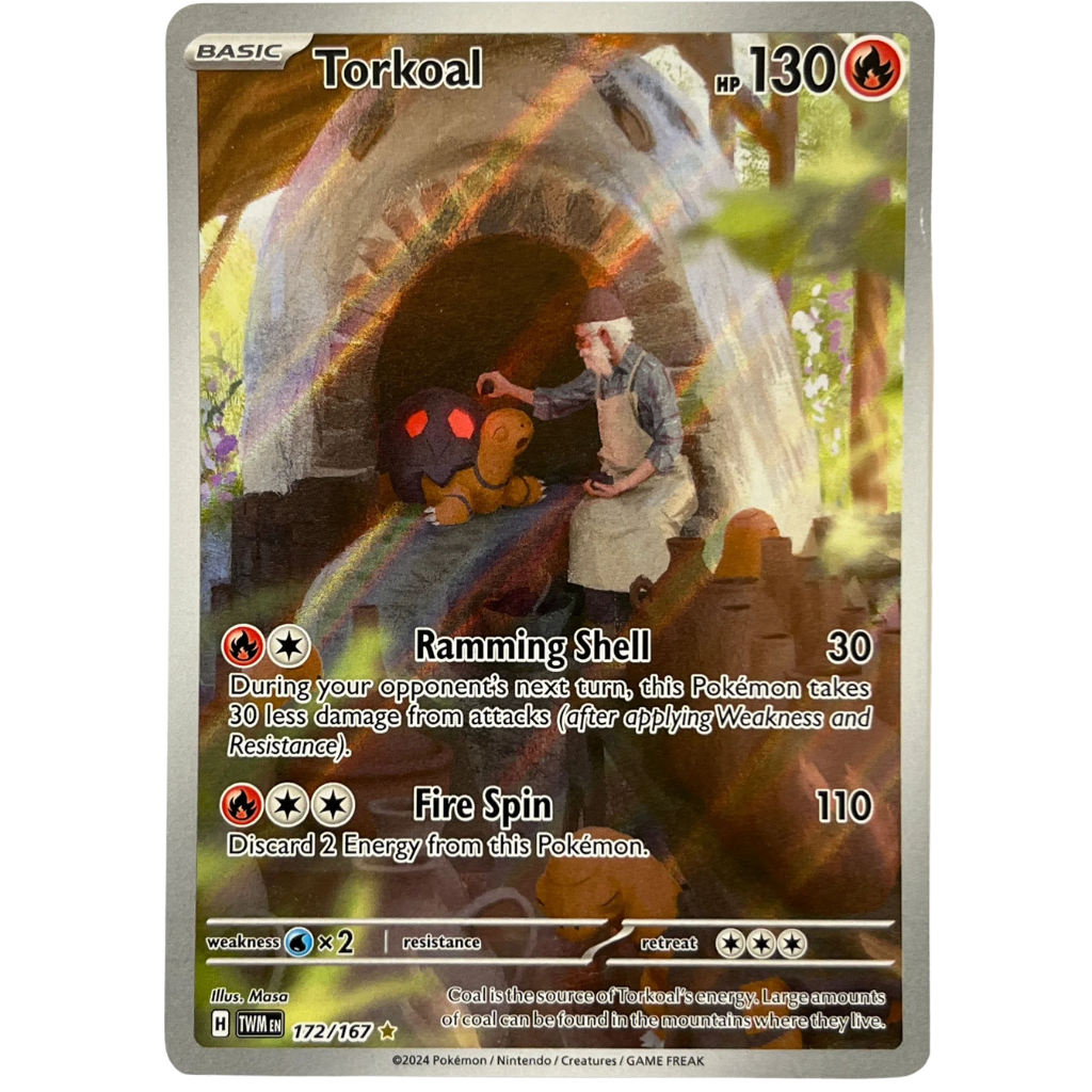 pokemon card torkoal Torkoal TWM 172/167