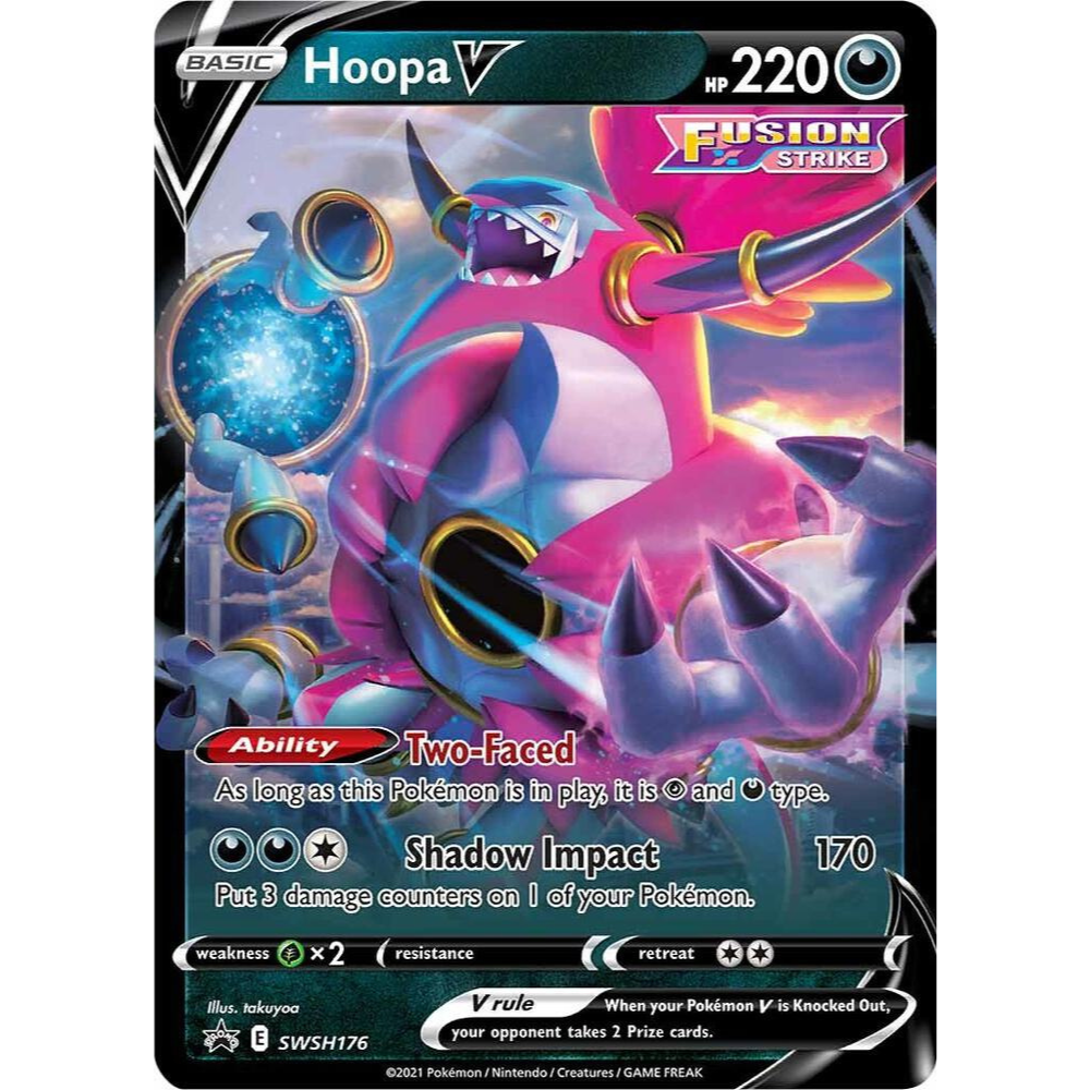 hoopa card pokemon Hoopa V SWSH176