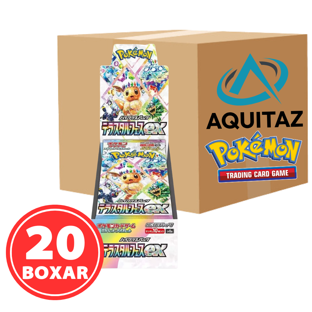 Pokemon Scarlet & Violet: Terastal Festival ex Booster Box Sealed
