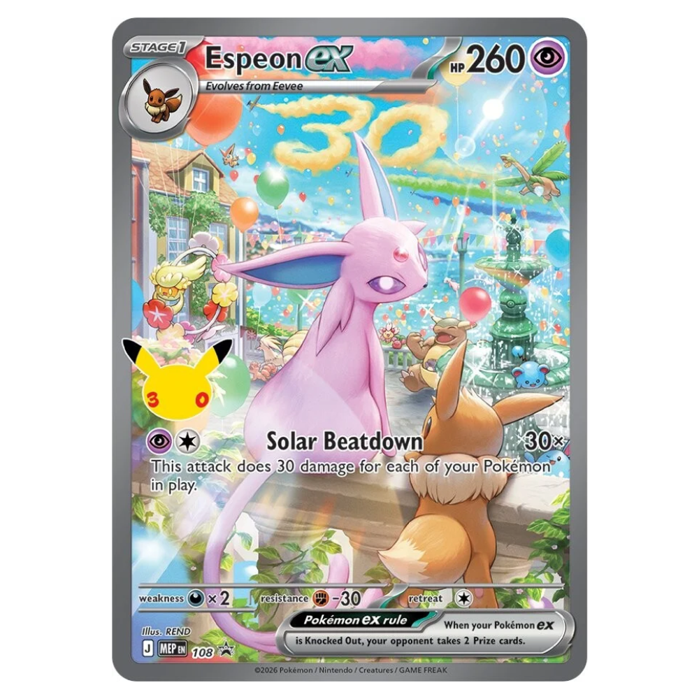 Espeon EX MEP 108 PROMO (ENG)