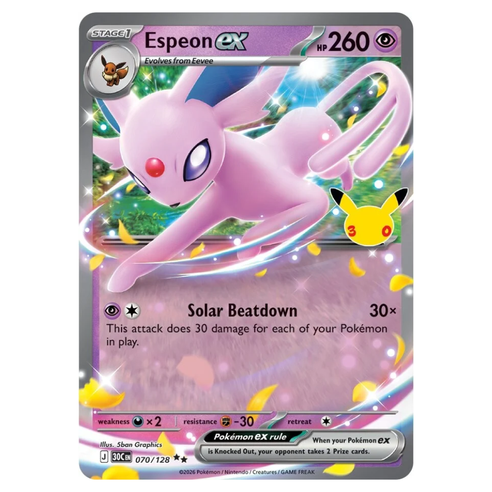 pokemon espeon cards Espeon EX 30C 070/128 RR (ENG)