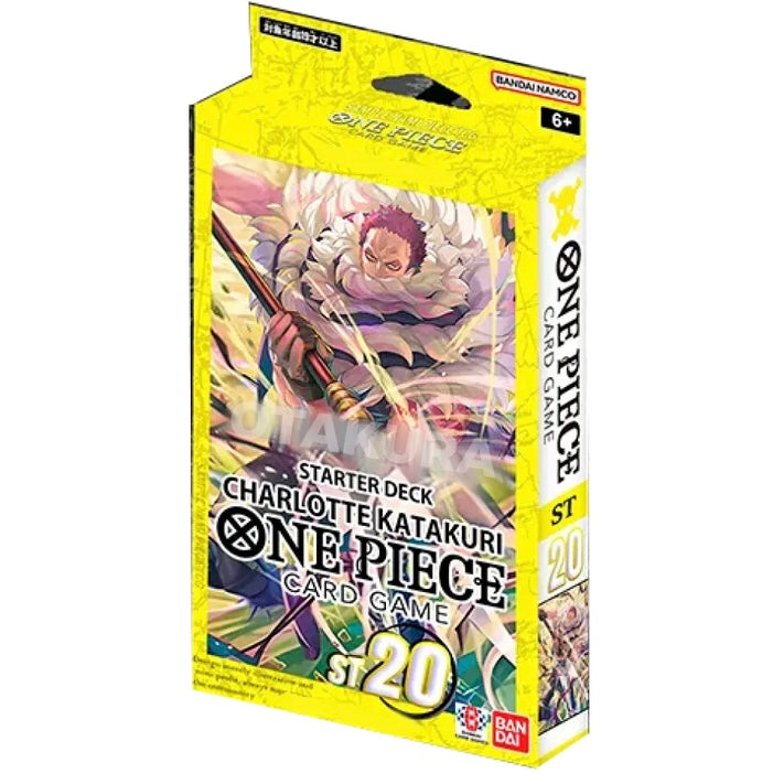 Charlotte 未開封パック One Piece Yellow Charlotte Katakuri (ST20) Starter Deck