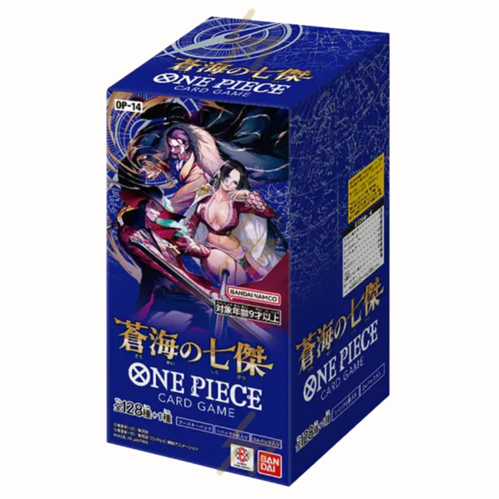 One Piece The Azure Sea's Seven (OP-14) Booster Box (24 Packs) (Japane