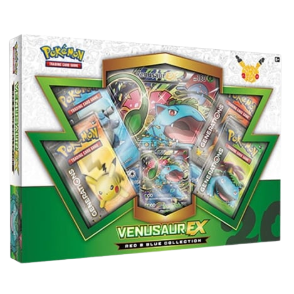Pokémon Generations: Red & Blue Venusaur EX Premium Collection Box