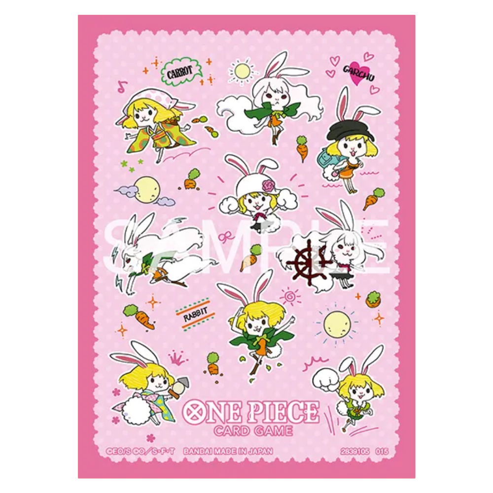 carrot one piece card game One Piece Carrot Official Card Sleeve Limited Edition TCG Vol. 5