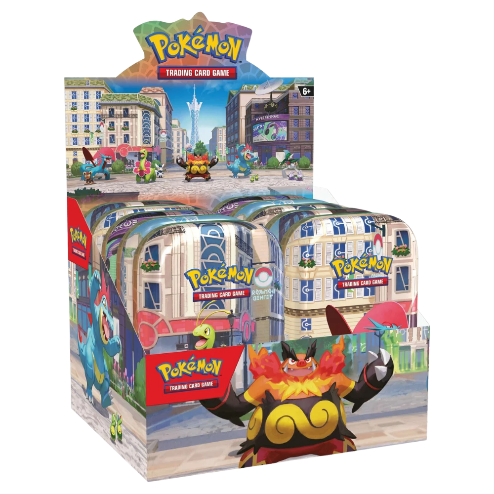 Pokémon Mega Evolution: Lumiose City Mini Tin Case (10 Tins) (20 Pack)