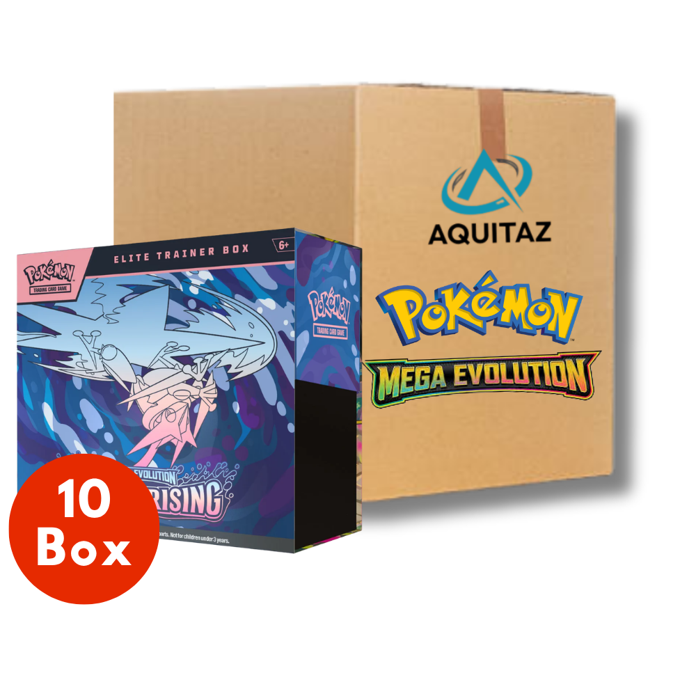 pokemon trading card game paldea evolved Pokémon Mega Evolution: Chaos Rising Elite Trainer Box (ETB) Sealed Ca