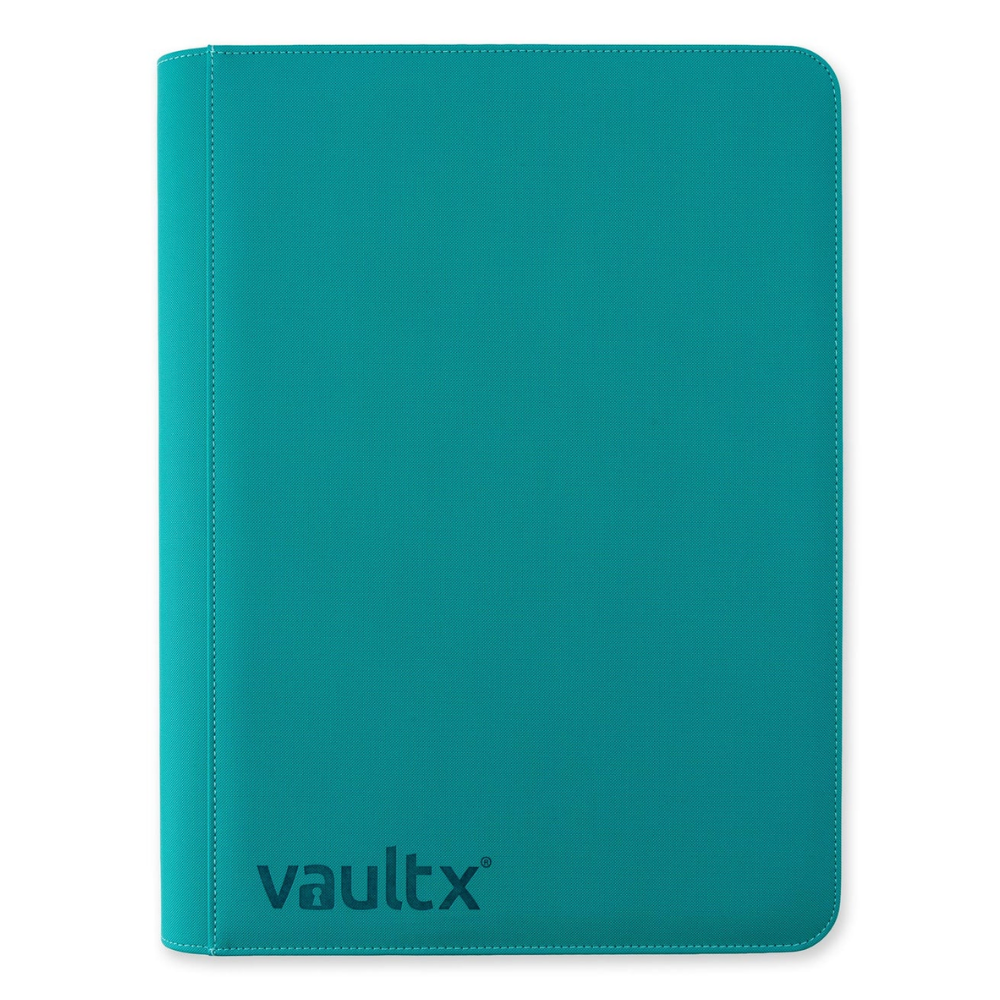Vault X: EXO-TEC Zip Binder – 16 Pocket (Ocean Blue) (1088 Cards)