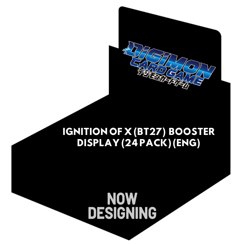 Digimon Card Game: Ignition of X (BT27) Booster Display (24 Pack) (ENG)