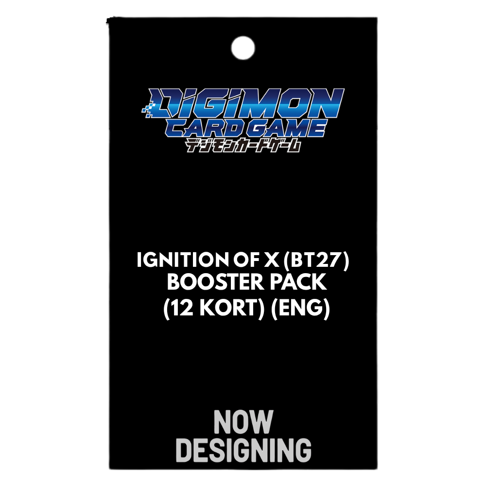 Digimon Card Game: Ignition of X (BT27) Booster Pack (12 Cards) (ENG)