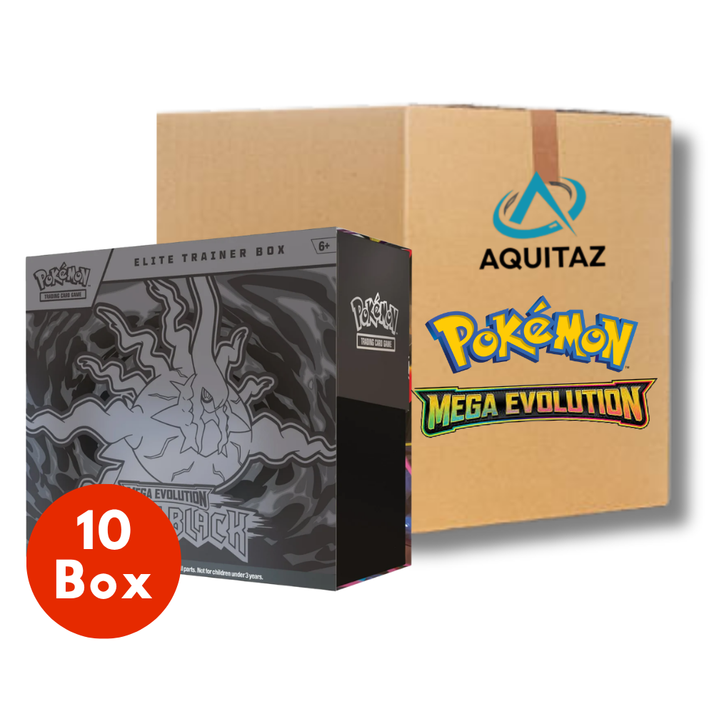 Pokémon Mega Evolution: Pitch Black Elite Trainer Box (ETB) Sealed Cas