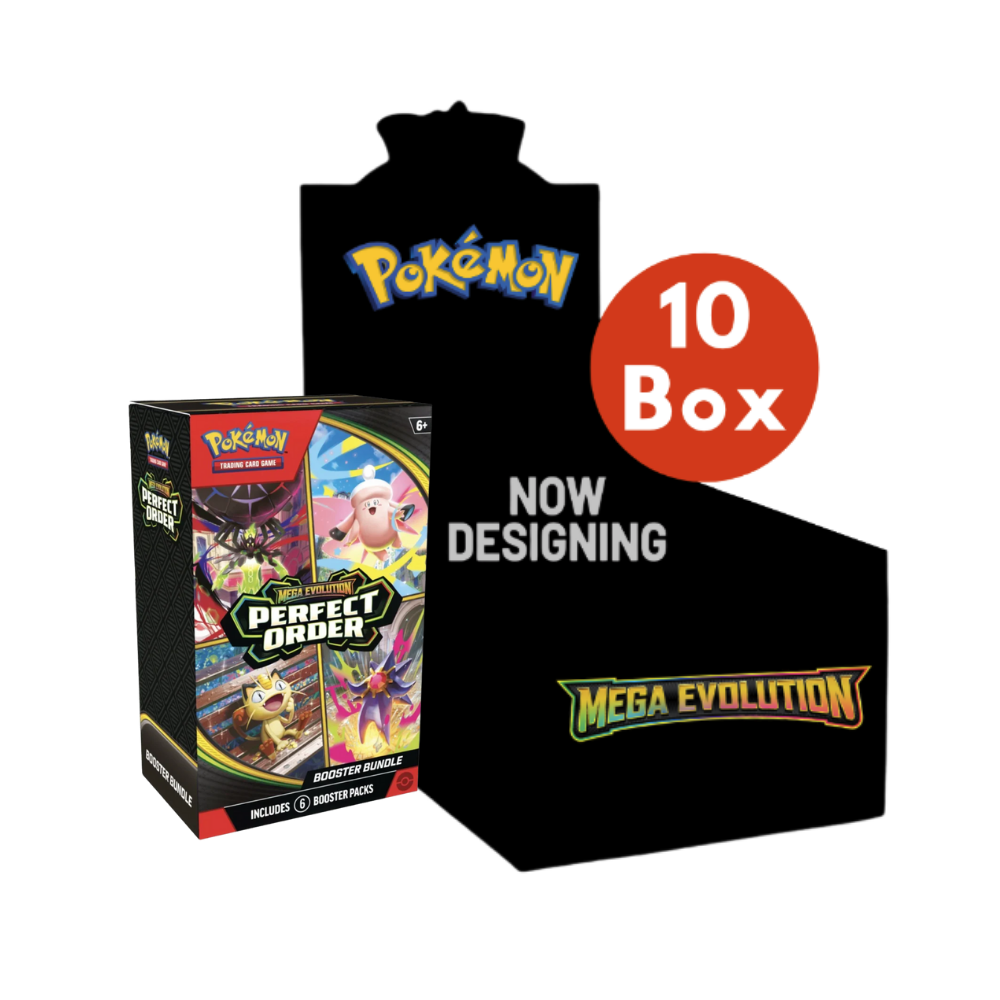 Pokemon Mega Evolution: Perfect Order Booster Bundle Case (10 Boxes) ( Pokemon Mega Evolution: Perfect Order Booster Bundle Case (10 Boxes) (