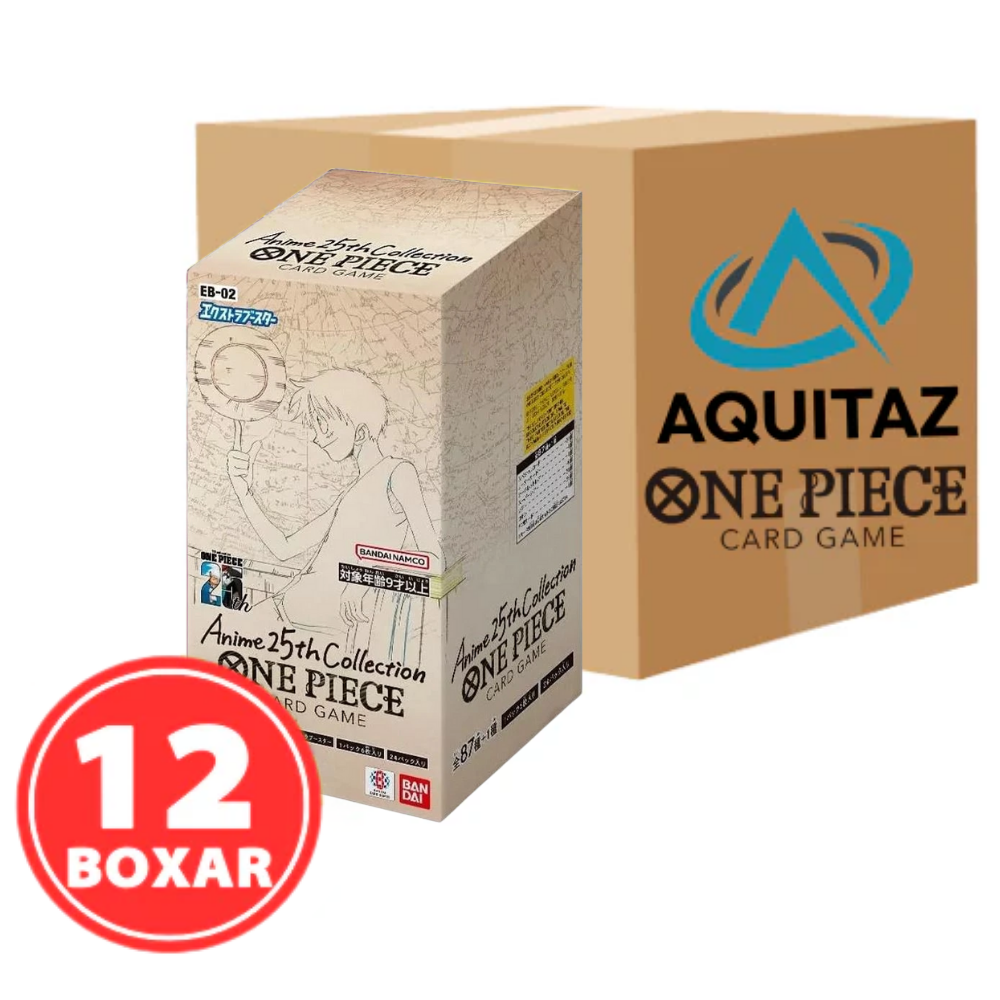One Piece Extra Booster Anime 25th Collection (EB 02) Booster Box Seal