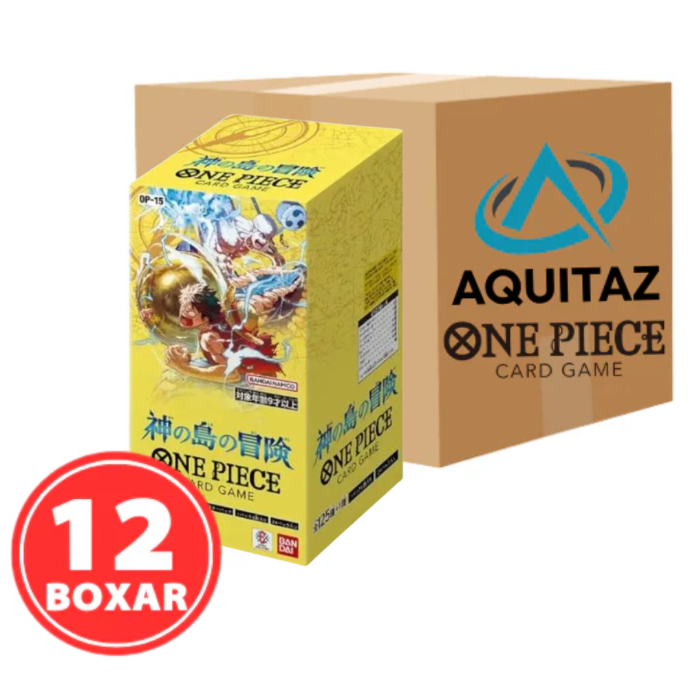 One Piece (OP 15) Adventure on KAMI’s Island Booster Box Sealed Case (12  Boxes) (JP)