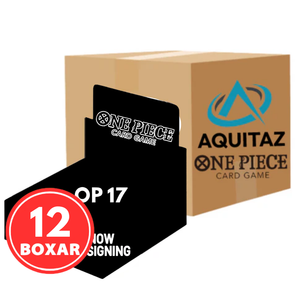One Piece: (OP 17) Booster Display Sealed Case (12 Boxes) (ENG) One Piece: (OP 17) Booster Display Sealed Case (12 Boxes) (ENG)