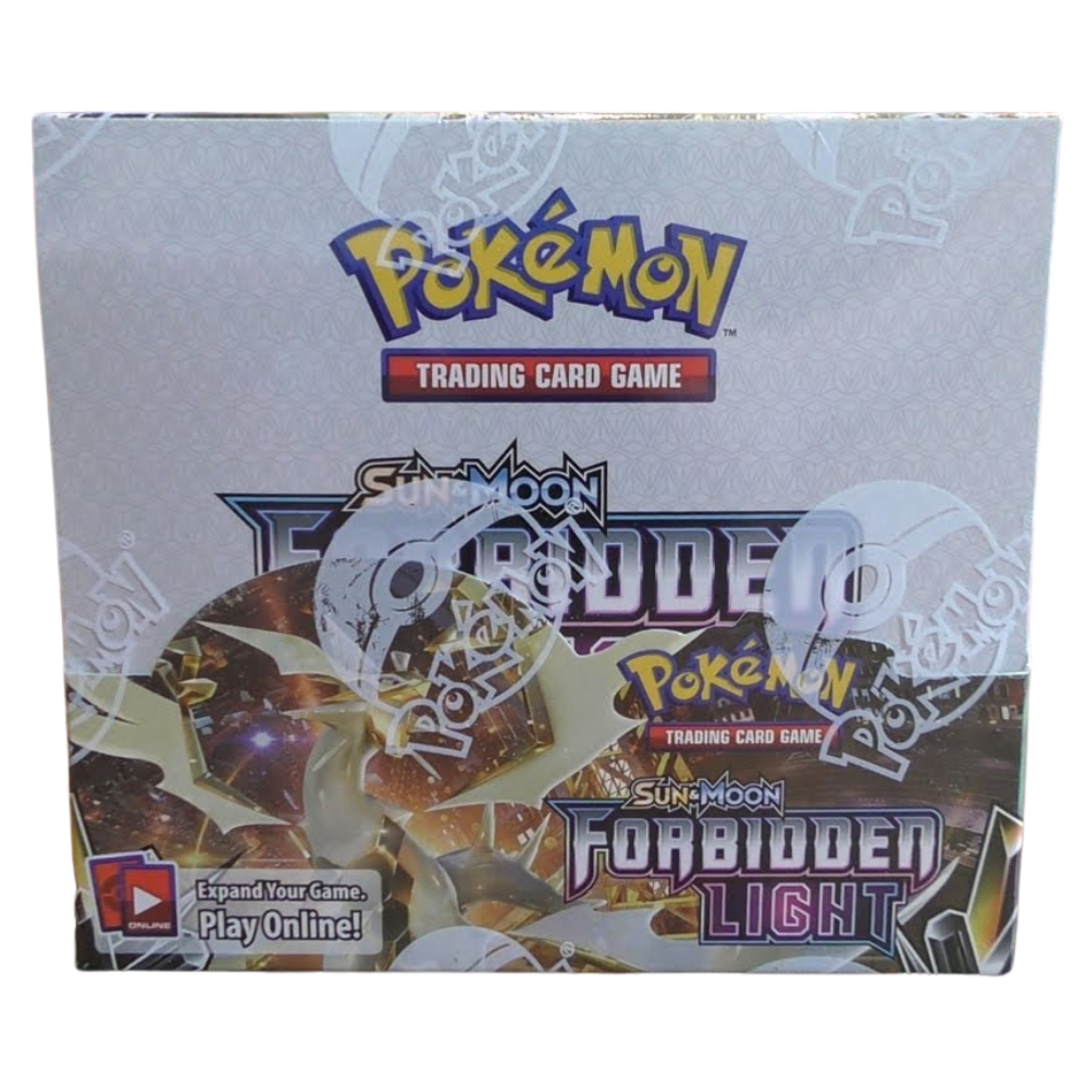 sun and moon forbidden light booster box Pokémon Sun and Moon: Forbidden Light Booster Display (36 Pack) (ENG)