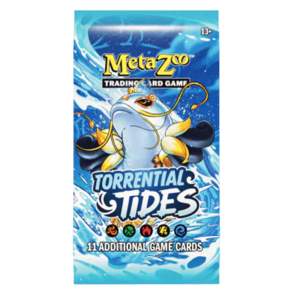 metazoo torrential tides booster box MetaZoo: Torrential Tides Booster Pack (12 Cards) (ENG)