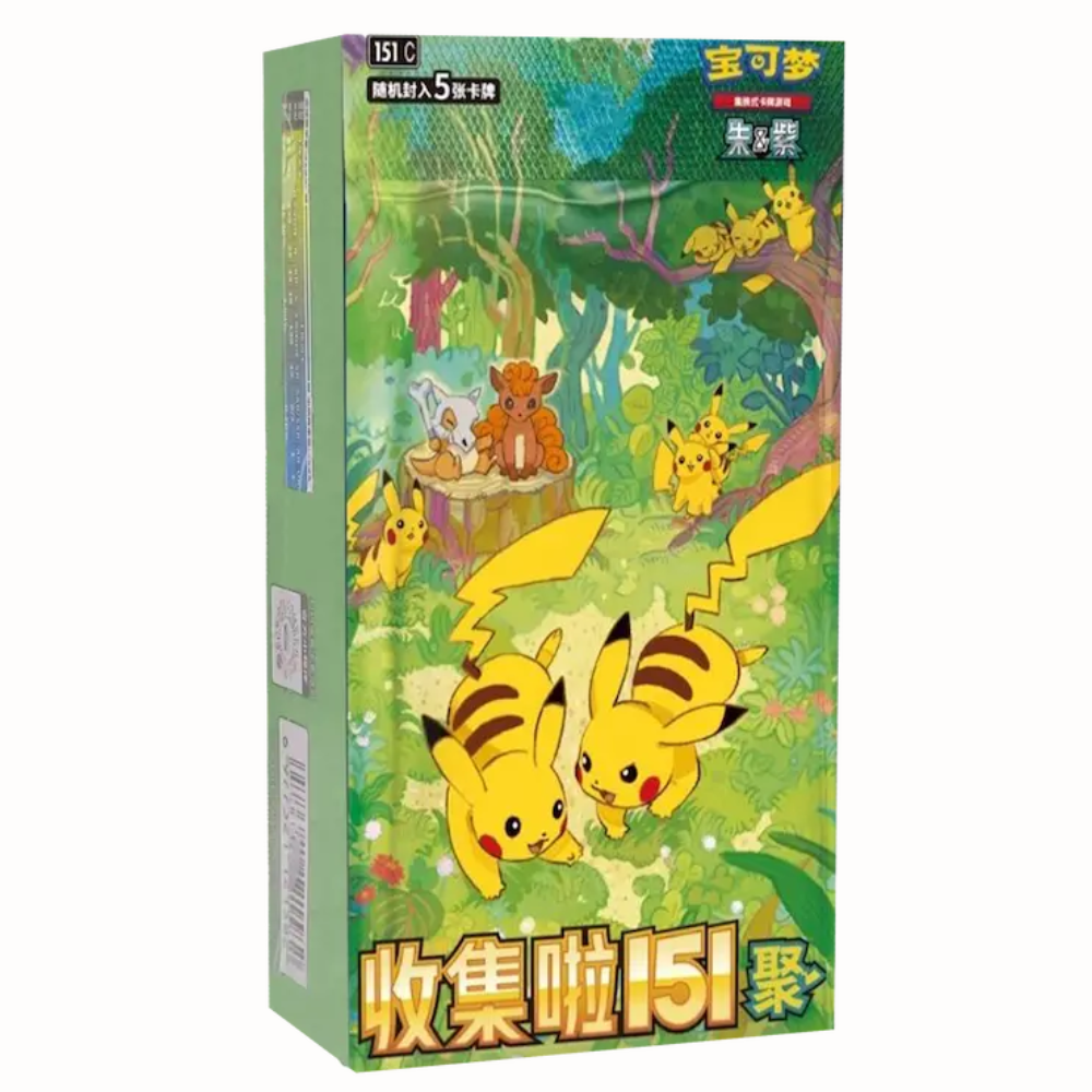Pokemon: Collect 151 Gathering Slim Booster Box (15 Pack) (CH) Pokemon: Collect 151 Gathering Slim Booster Box (15 Pack) (CH)
