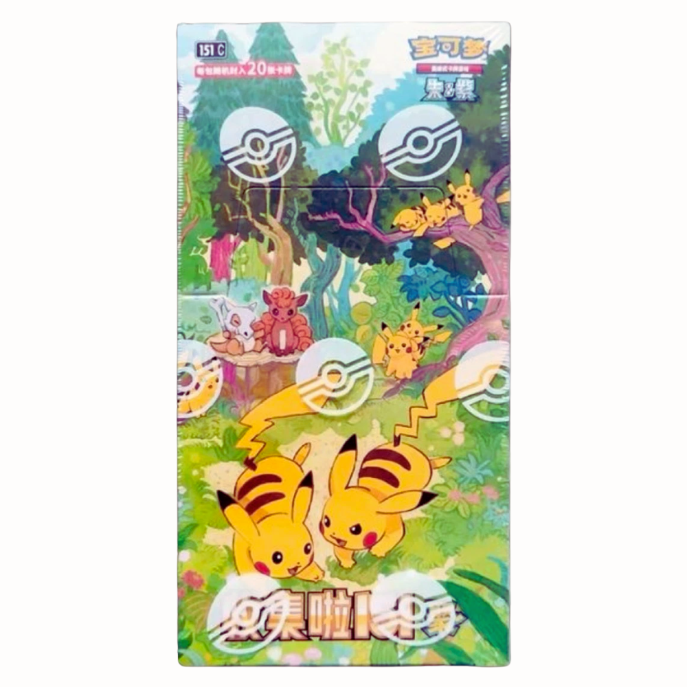 Pokemon: Collect 151 Gathering Jumbo Booster Box (6 Pack) (CH) Pokemon: Collect 151 Gathering Jumbo Booster Box (6 Pack) (CH)