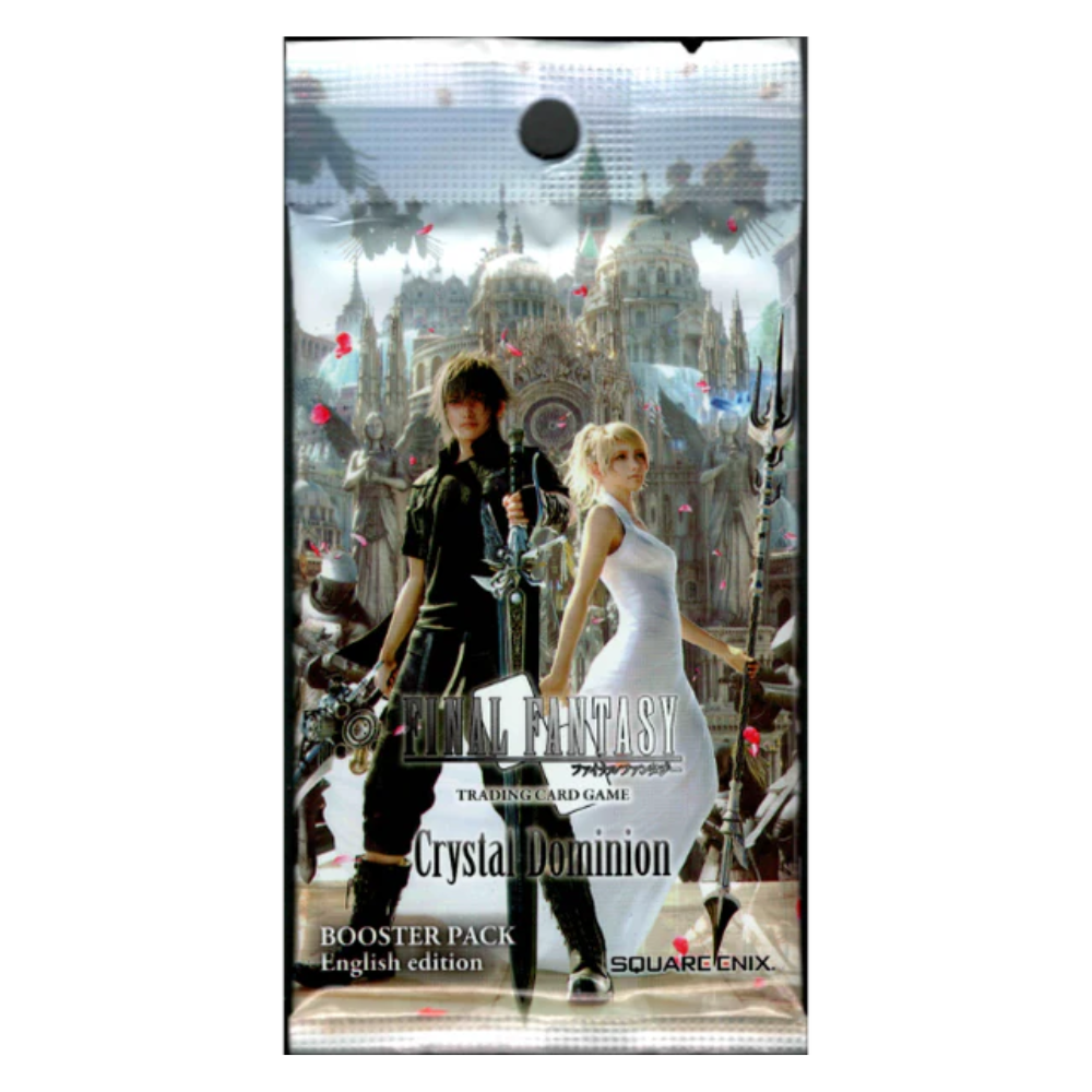 Final Fantasy: Opus 15 XV Crystal Dominion Booster Pack (12 Cards) (ENG)