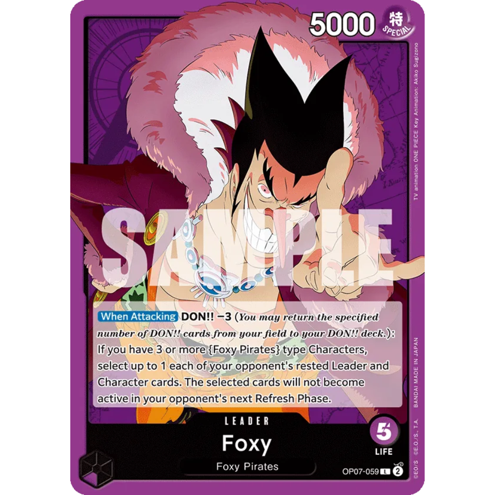 Foxy OP07-059 L - One Piece Card
