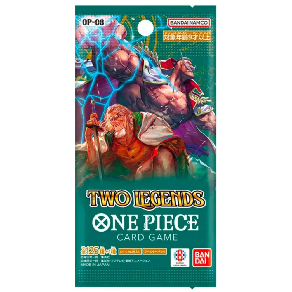 One Piece: (OP 08) Two Legends Booster Pack (12 Cards) (ENG) One Piece: (OP 08) Two Legends Booster Pack (12 Cards) (ENG)