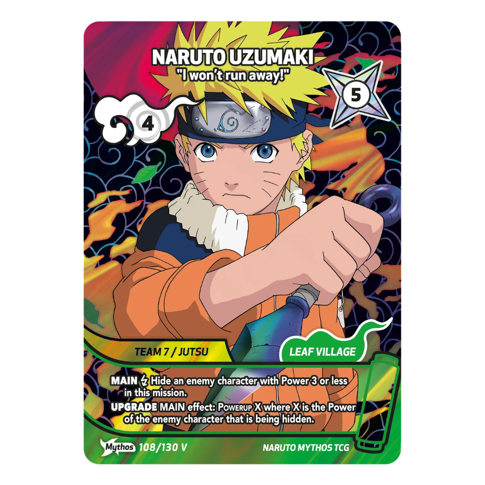 Naruto Uzumaki 108/130 V Mythos (2nd)