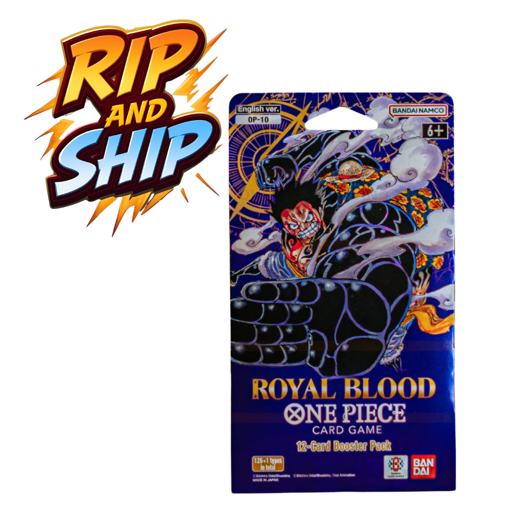 One Piece Card Game: Royal Blood Booster Pack (English) - Factory Sealed