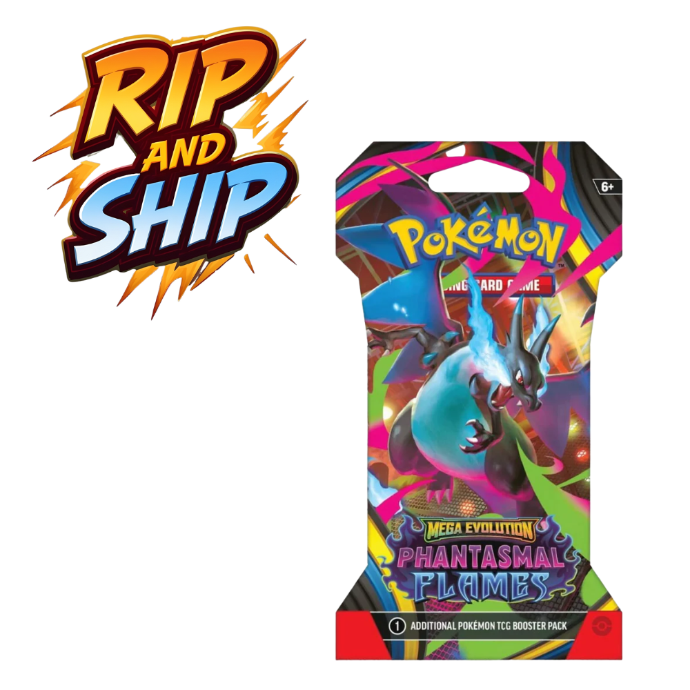 Pokemon Phantasmal Flames Sleeved Booster Pack (ENG) – RIP & SHIP