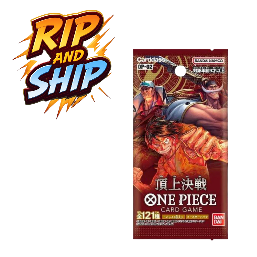 one piece paramount war booster box OPENING OP-02 BOX! | TCG Trading card game (TCG) released by Carddass and licensed by Shueisha ONE PIECE Card Game Booster