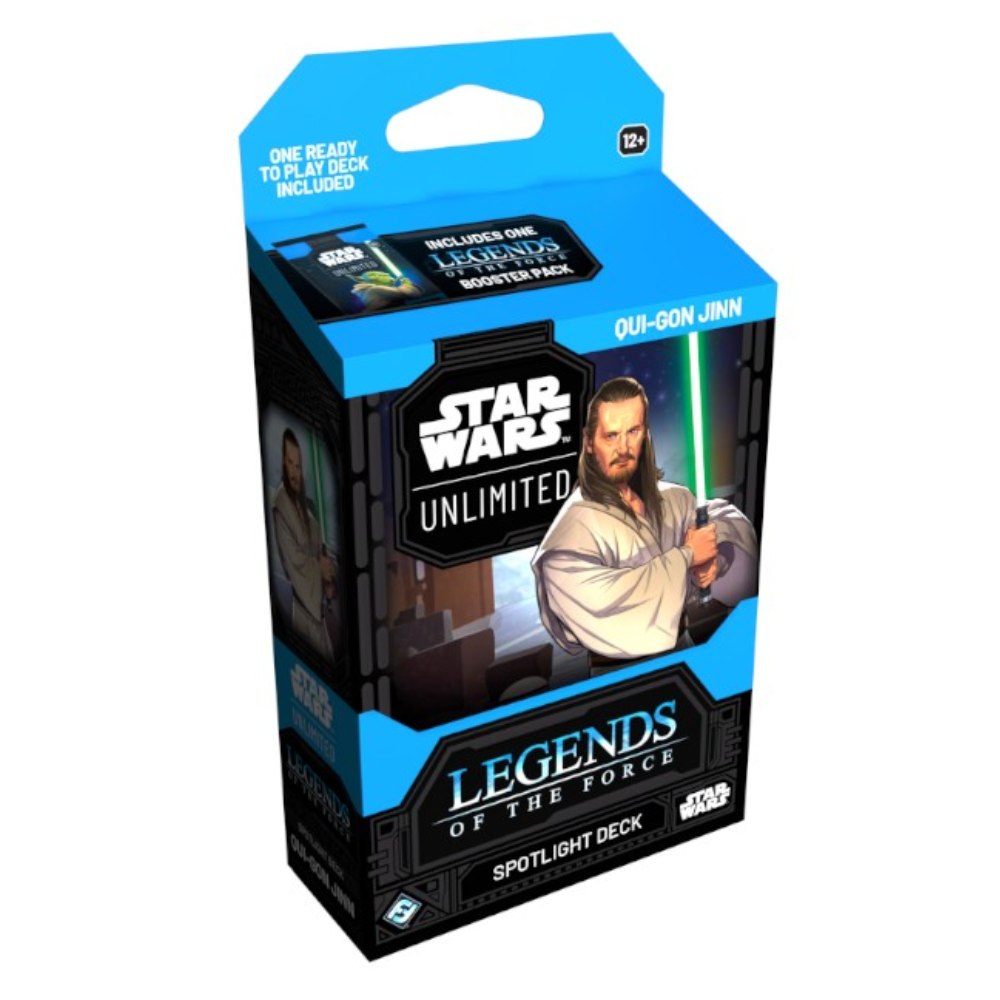 where to buy booster boxes reddit Star Wars Unlimited: Legends of the Force Spotlight Starter Deck (Qui-