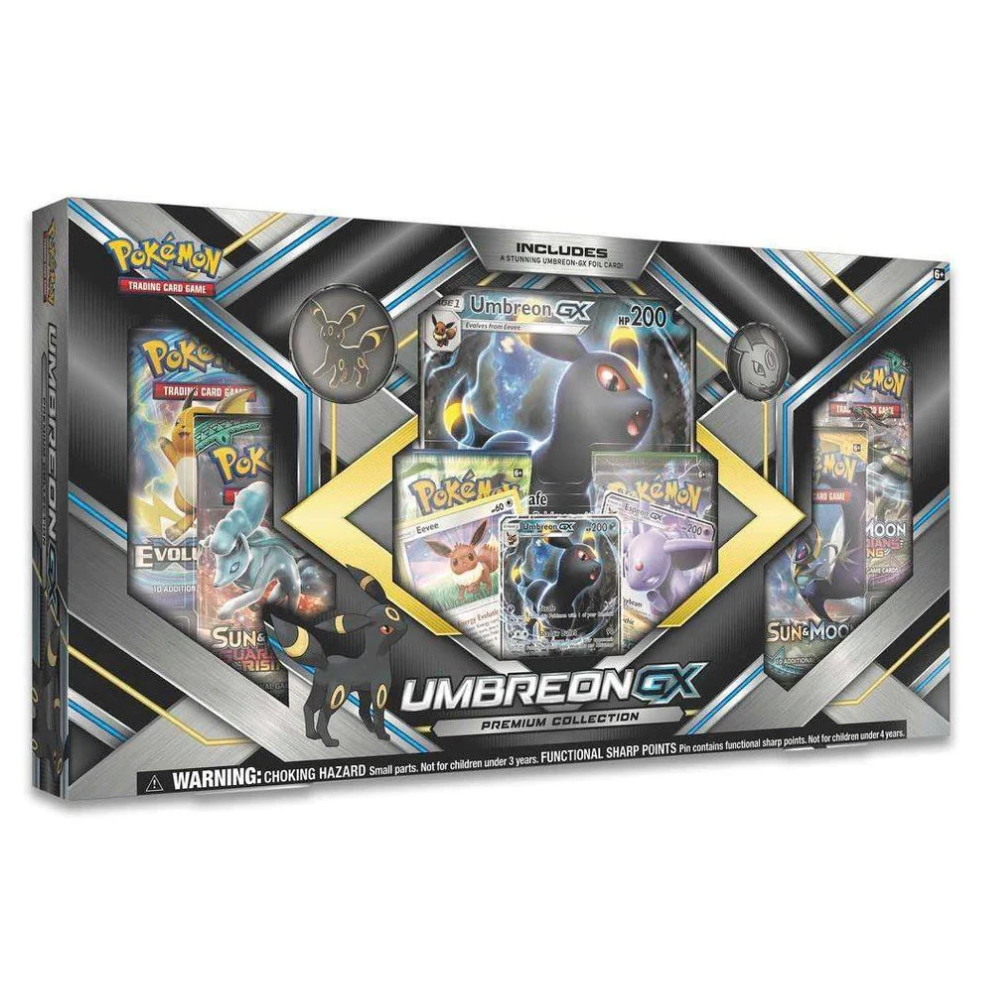 Pokemon Sun &amp; Moon: Umbreon GX Premium Collection Box (6 Pack) (EN