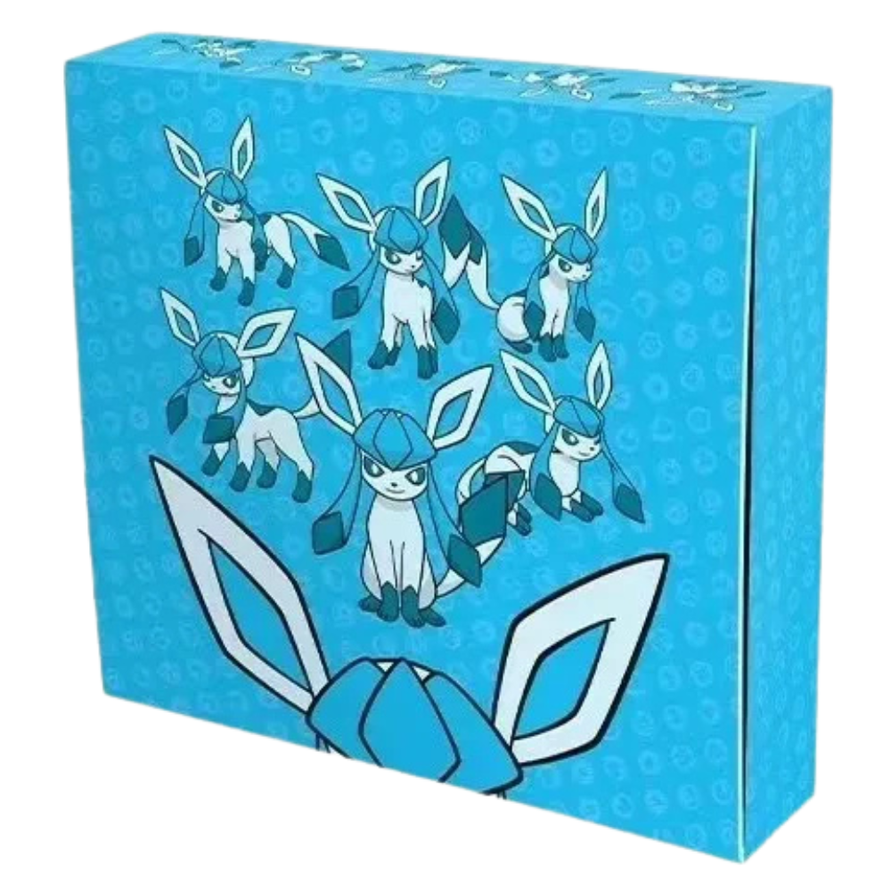 glaceon card sleeves Pokemon Sun & Moon: Eevee GX Glaceon Collection Gift Box (6 Pack)