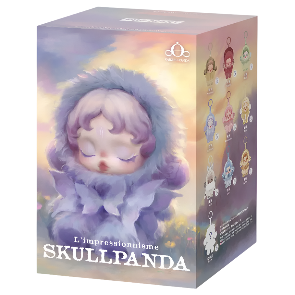 POP MART: SKULL PANDA L'impressionnisme Series Plush Doll Blind Box