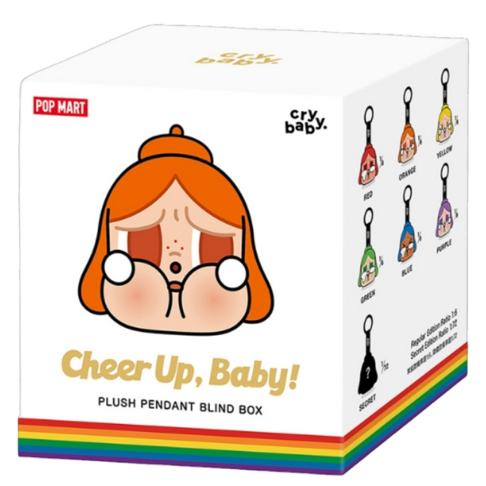 POP MART: CRYBABY Cheer Up Baby Series Plush Pendant Blind Box