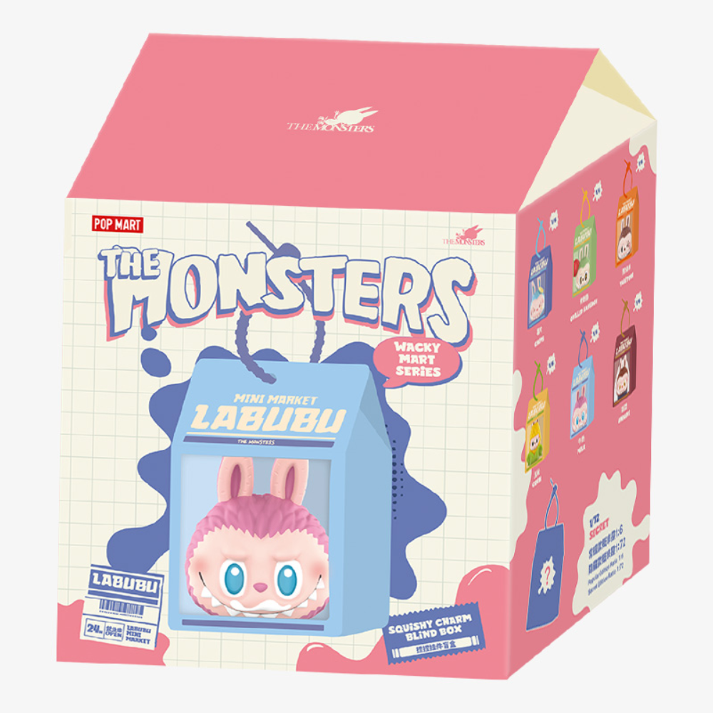 POP MART The Monsters: Wacky Mart Pinch Pendant - Labubu Blind Box (13