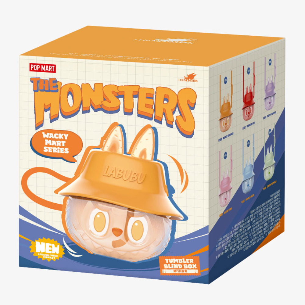 POP MART The Monsters: Wacky Mart Tumbler - Labubu Blind Box (495 ml)